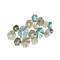 Multi Colored Metal Contemporary Wall Decor, 50" x 25"